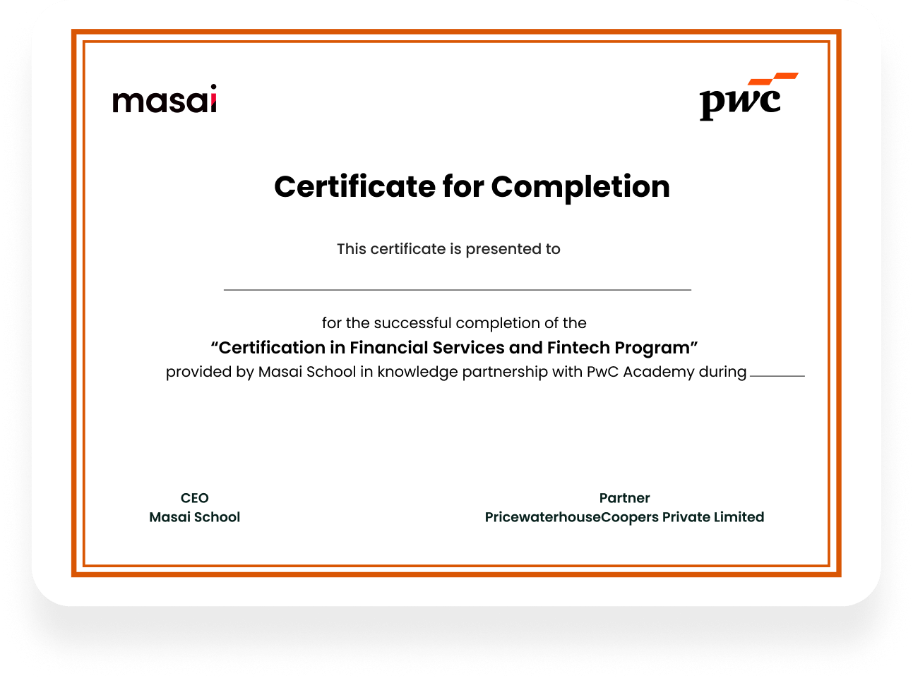 Course Certificate